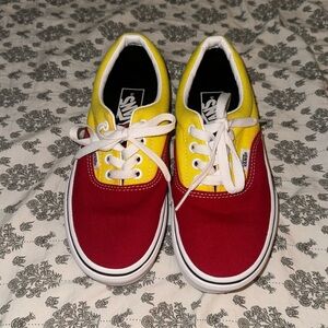Men’s Vans 4.5 multicolor red yellow green women’s 6.0 new w/o box